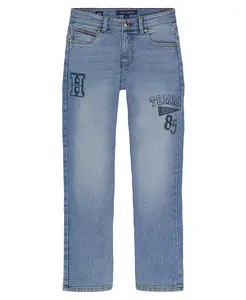 Джинсы с логотипом для больших мальчиков 8-20 лет Tommy Hilfiger
