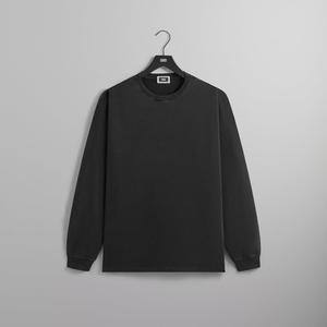 Футболка Kith Long Sleeve Vintage Tee, черный