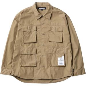 Длинный рукав рубашка NEIGHBORHOOD, бежевый