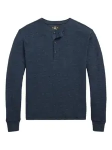 Футболка хенли Ralph Lauren RRL, синий