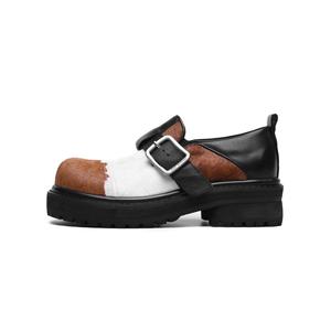 OFF-WOFEE Низкие повседневные туфли OFF WOFEE унисекс темно-коричневого цвета