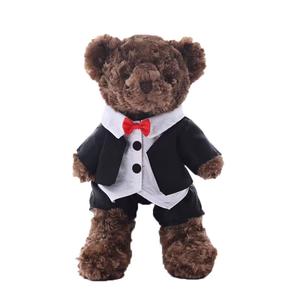 Плюшевые мишки пара свадебные мишки в позе эмбриона плюшевые куклы высота 30см/40см BOWEN BEAR