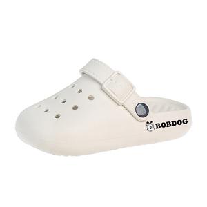 Противоскользящие дышащие тапочки для детей BOBDOG, белый