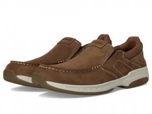 Туфли Dunham Waves, цвет Medium Brown Nubuck