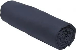 Простыня на резинке - 140 х 190 см, однотонная - темно-синяя TODAY