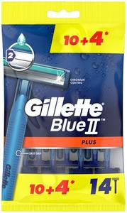 Gillette Blue2 Plus бритва для мужчин, 14 шт.
