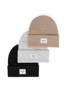 Шапка Herschel Elmer, Cappuccino/Mottled Grey/Black