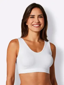 Бюстье из чистой ткани Wäschepur, белый