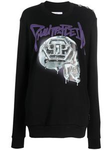 Philipp Plein толстовка Oversize Skull, черный