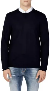 Armani Exchange мужской свитер из мериносовой шерсти с логотипом