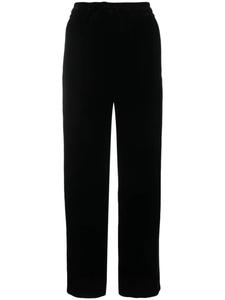 THE ROSE IBIZA шелковые брюки с кулиской, черный