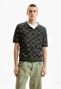 Двухцветная рубашка поло Desigual, Blue