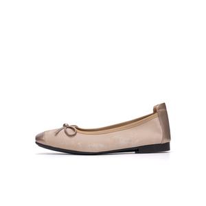 Повседневные однобортные туфли женские абрикосового цвета Martniel, Apricot