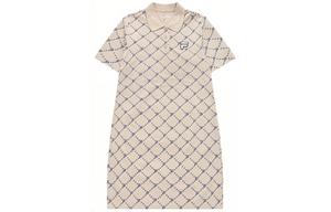 Платье с коротким рукавом Women's Feather Gray FILA FUSION, серый