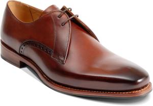Мужские классические кожаные оксфорды BARKER Oscar ручной работы- вечная элегантность и непревзойденное мастерство изготовления, для официального и делового стиля, коричневый