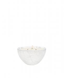 Контрастная свеча Kosta Boda, белый