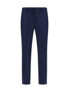 Узкие брюки со складками Boggi Milano, темно-синий