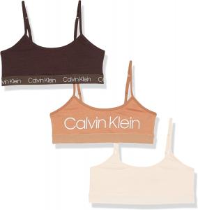 Calvin Klein для девочек Modern Cotton Crop, Nud/Bronze/Bclof
