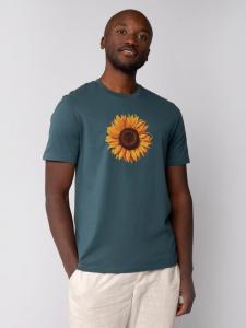 Футболка wat? Apparel T-Shirt Sonnenblume, цвет Petrol