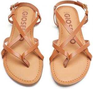 Женские сандалии GIOSEPPO с ремешком на щиколотке, Leather