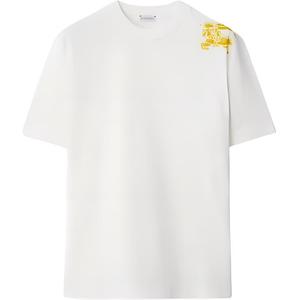 Футболка с логотипом Burberry, белая