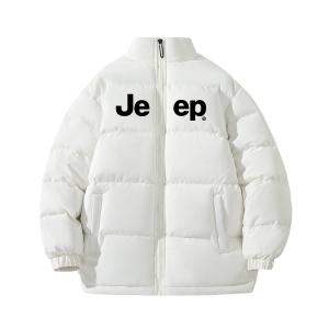 Детская утепленная куртка с воротником стойкой Jeep, белый