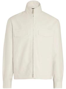 Рубашка Zegna Oasi ove, белый