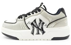 MLB Кроссовки для скейтбординга Chunky Liner, устойчивые к истиранию, унисекс, кремово-серые