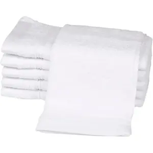 Гостевые полотенца Рубин 100% хлопок Ross, белый