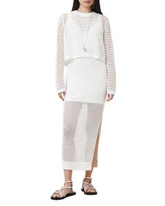 Платье Miro ALLSAINTS, белый