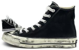 Converse Ботинки Chuck 70 Stirrup, износостойкие, увеличивающие рост, высокие, унисекс, черные