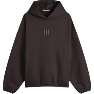 Fear Of God Athletics Solid Fleece Hoodie Adidas, коричневый