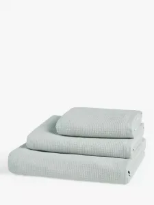 Полотенце John Lewis Spa Waffle, цвет new/grey