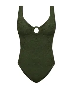 Купальник Celine Coverage Hunza G, зеленый