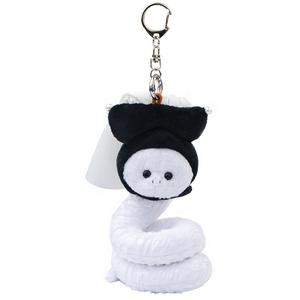 Плюшевая игрушка змеи года сопровождающая и успокаивающая кукла коробка 10см высота TeddyTales