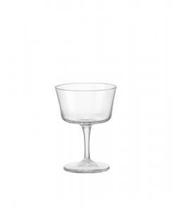 Набор из 4 бокалов Novocento Fizz объемом 7,5 унций Bormioli Rocco, прозрачный