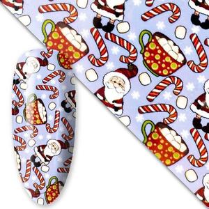 Трансферная фольга, Рождество 100 см №11 MollyLac, Molly Lac