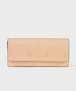 Длинный кошелек с рисунком кошки Paul Smith, цвет Light Pink