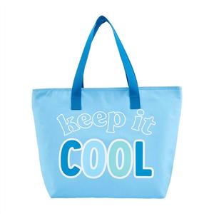 Женская сумка-холодильник Keep It Cool синего цвета mudpie