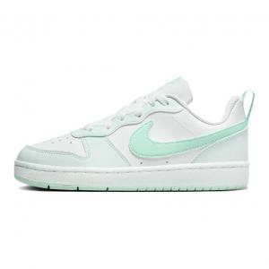 Детские кроссовки для скейтбординга Nike Court Borough Low GS, White/Volt/Light Lemon Twist/Black