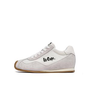 Lee Cooper Скользоустойчивые износостойкие дышащие легкие низкие кеды унисекс женские гриж, цвет Women's Greige