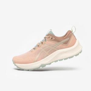 Кроссовки для бега по пересеченной местности женские Asics - Trabuco Terra 3 розово-серые