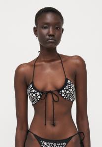 Верх бикини STUDDED WITH RUCHING Jaded London, черный