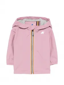 Куртка с капюшоном на молнии K Way Kids, розовый