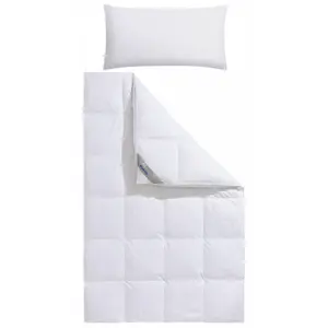 Пуховое одеяло + подушка OBB, 135х200 см и 155х220 см