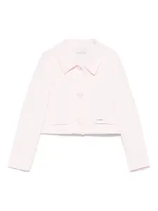 Укороченный пиджак Monnalisa, розовый