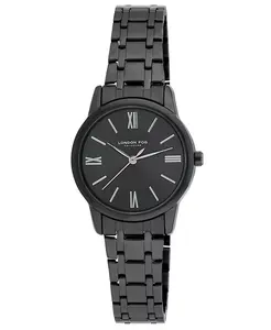 Женские часы Quartz Waverly Black Alloy, 32 мм London Fog