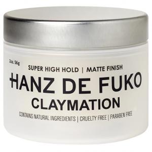 Воск для волос claymation Hanz De Fuko, вес 56 гр.