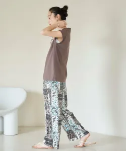 Удобные брюки с принтом в виде панелей Coen, цвет Other 2