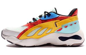 Кроссовки мужские толстые низкие желтые/красные Lining